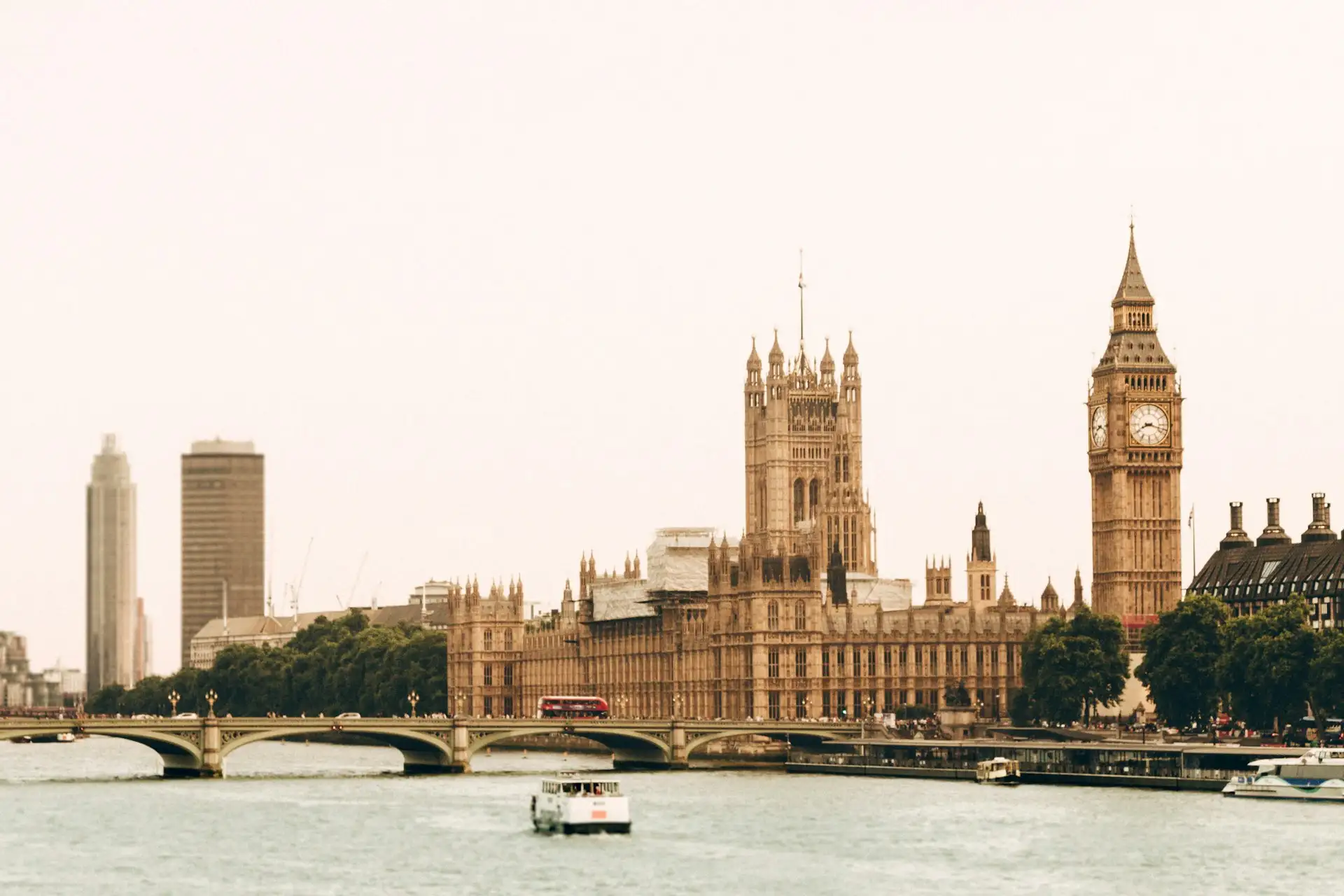 Westminster i Big Ben
